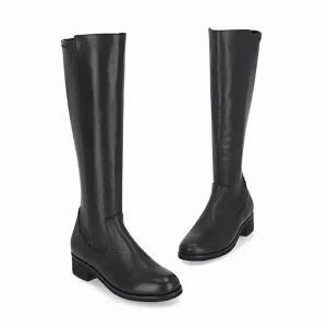 [셀러허브 1]엘칸토 HC14 여성 쿠션굿 4CM 베이직 백스판 롱부츠 LCWL01U34C