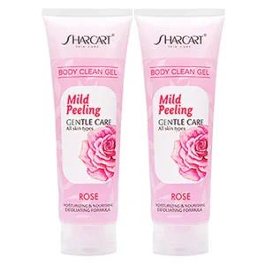 샤카트 페이스 바디 필링젤 로즈 310ml 2개/N