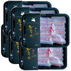 [T]백년수산 흑산도 홍어 250g x 6팩 + [증정] 미니초장 6개+홍어뼈