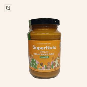 슈퍼너츠 100% 땅콩 알갱이 가득 피넛버터 크런치 260g 1개