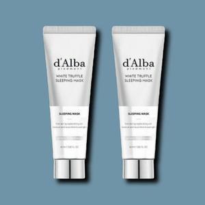 [기타] 달바 슬리핑팩 화이트 트러플 60ml 2개 콜라겐 수면팩 물광크림