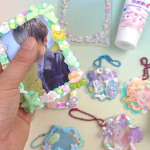 반짝퐁 데코덴 탑로더 포토카드 포꾸 폴꾸 탑꾸 키링 포카 꾸미기 DIY 만들기 세트