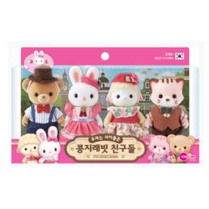 콩지래빗 친구들 여아 어린이 피규어 인형 선물 추천
