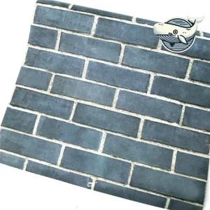멋스러운 푸른벽돌 시트지 인테리어 장식 벽면 방꾸미기 벽지인테리어 방수시트지 홈장식