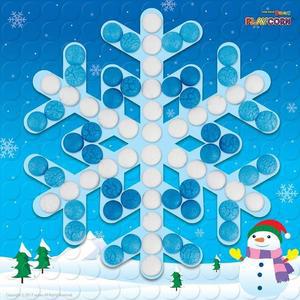 [MENPEWC6_52GP]플레이콘 매직콘 모자이크(눈결정체)