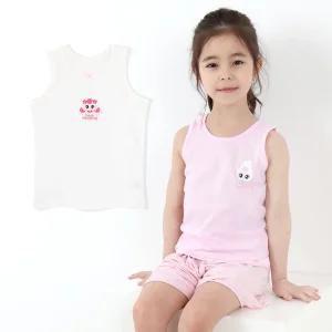 캐치 티니핑 여아용 클린 순면 런닝 2종 세트