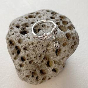 실버 잉어반지 풍수반지 금전운 합격운 사업운 불교 절