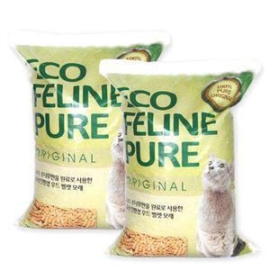 에코 펠라인 퓨어 오리지널 우드펠렛 9.08kg 고양이모래