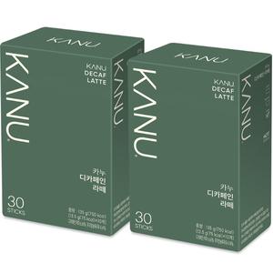 동서 맥심 카누 디카페인라떼 30T x 2개