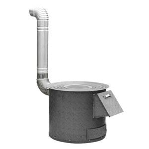 전원 드럼통화덕 가마솥 캠핑용 구이 40형ㅣ장작난로ㅣ난로링ㅣ액세서리 불멍 화롯대 접이식