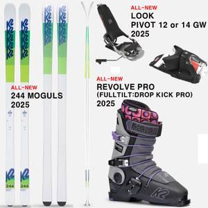 2425시즌 케이투 모글 세트 K2 SKI 244 MOGUL+REVOLVE PRO 풀틸트 DROP KICK PRO