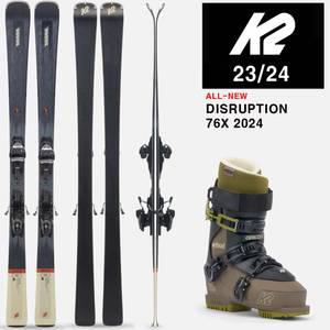 2324시즌 케이투 스키 세트 K2 DISRUPTION 76X+METHOD PRO SKI SET
