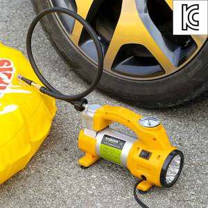 TK 제노테크 LED 차량용 에어컴프레셔 펌프