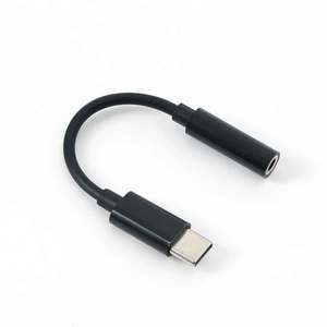 TK (10개) USB C type to 3.5mm 이어폰 변환 젠더 블랙