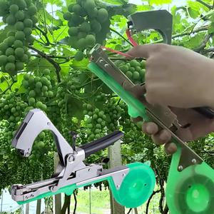 원예 결속 테이프 집게 오이 넝쿨 결속기 가지 고추 줄기 묶는 끈 과수 농작물 텃밭 정원 농사용 농기구