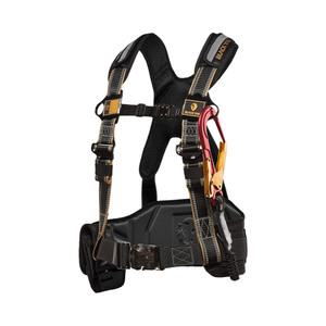 TK 블랙야크 싱글 엘라스틱 죔줄 상체식벨트 YB-1001 낙하방지 추락방지 안전보호구 카라비너 버클