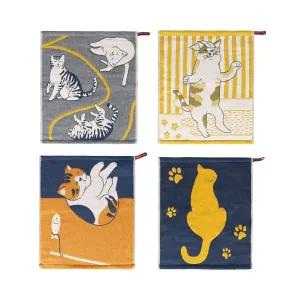 시밀리 고양이 고리타올 순면 키친 면행주 주방수건 캐릭터 타월