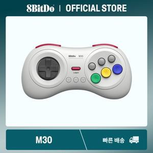 Sega Genesis 메가 드라이브 스타일을 갖춘 Nintendo Switch PC macOS 및 Android용 M30 Bluetooth 게임패
