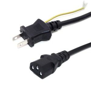8M 코드 PC 프롱 케이블 연장 모니터 7A C13 JANPANESE 플러그 프린터용 접지 125V IEC320 전원