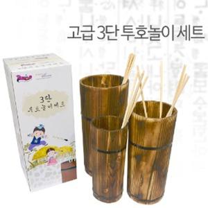 Party Club 3단 투호 놀이 세트 화살 20개/전통/팽이/팽이치기/민속놀이/가족/게임/통/투호던지기/모임