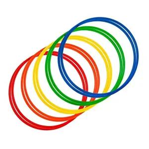 훌라후프 전신운동기구 액션후프 40cm 5색 10개-WFH3859