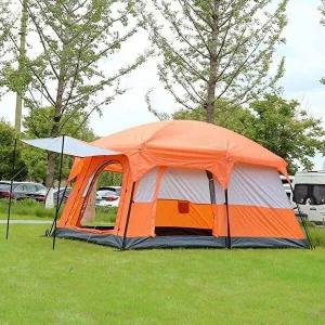 텐트 방수텐트 대형텐트 타프텐트 오렌지 거실형-WFFP61E