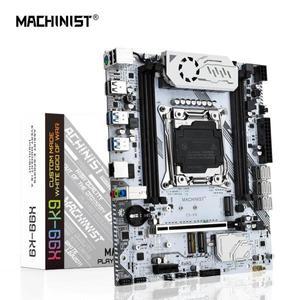기계공 K9 X99 마더보드 LGA 2011-3 지원 Xeon E5 2666 V3 CPU 프로세서 DDR4 RECC 메모리 RAM NVME M.2