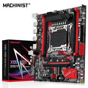 기계공 RS9 X99 마더보드 지원 Xeon E5 V3 LGA 2011-3 CPU 프로세서 DDR4 RAM 채널 및 SATA PCI-E M.2 슬롯