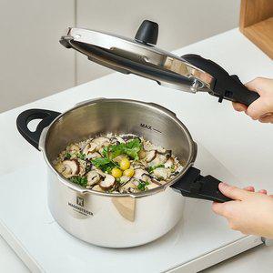 [바겐슈타이거] 에델구스토 스텐 압력솥 압력밥솥 3.5L 인덕션겸용