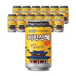 팔도 비락식혜 340ml 12캔 (6캔번들 2개)