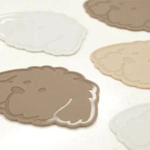 1+1 국산 강아지 실리콘 인덕션 보호 매트 냄비 받침