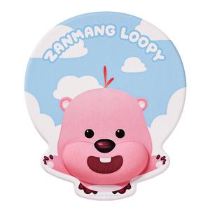 잔망루피 볼 모양 쿠션 마우스패드 손목보호