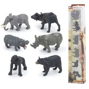 동물학습 코끼리와 야생친구들/학습/교구/피규어/모형/유아/완구/동물/장난감/생물/어린이/놀이/놀잇감