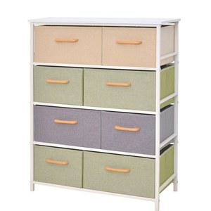 라탄서랍장 원목 모듈 원룸 라탄 좁은집 거실 3색 오크 통나무색 블랙 2단 라틴