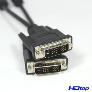 DVI-D 시크싱글케이블 2M DVI케이블 FULLHD해상도 pc케이