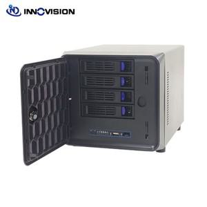 온보드 지지대 미니 ITX 마더보드 4 베이 하드 디스크 NAS 홈 네트워크 스토리지용 신제품