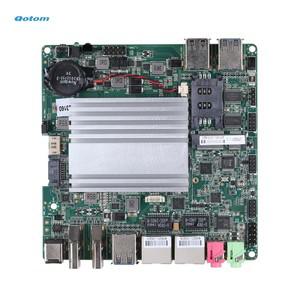 온보드 Qotom Mini ITX 마더보드 Q3710G2-P(CPU J3710 쿼드 코어 최대 2.64GHz 포함)