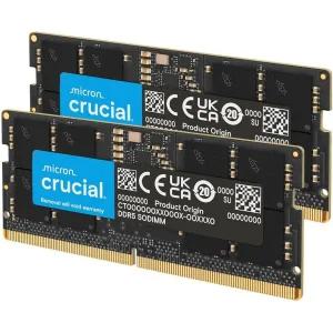 크루셜 RAM 32GB (2x16GB) DDR5 5600MHz (or 5200MHz or 4800MHz) Laptop Memory CT2K16G56C46S5