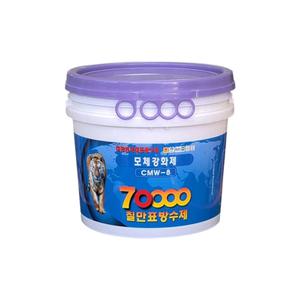 칠만표방수제 모체강화제 CMW-8 10L 셀프방수 옥상방수 공사 바닥강화(붓+장갑)