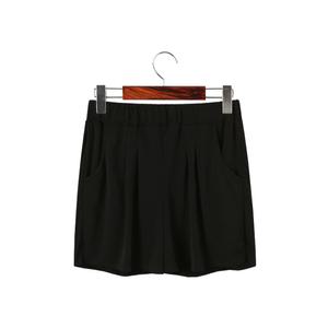 허밍퍼플 여성용 1771-비글 절개 반바지 여름 바지 시원한 아이스 쿨링 단색 무지 검정 기본 여성의류