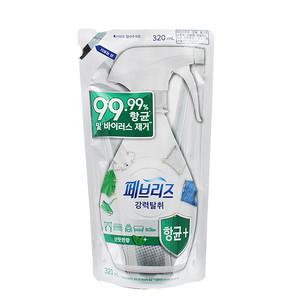 페브리즈 항균플러스 산뜻한향 320ml(리필)