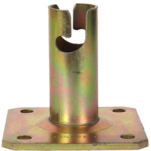 국산 비계 파이프용 베이스 플레이트 KHC-501 / 앙카판 지지대 아시바 파이프 받침대