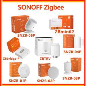 SONOFF Zigbee SNZB-06P SNZB-01P SNZB-02P SNZB-03P SNZB-04P Zigbee 3.0 센서 ZBTRV ZB BRidge PRO ZBmin