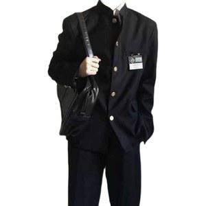 남자교복 의상 남자 세트 블랙 졸사컨셉 대만교복 대만드라마 정장 명찰 시스트 컨셉 여자