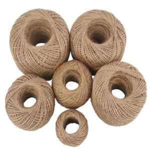 선물포장용 마끈 공예 인테리어 황마 밧줄 실 갈색로프 얇은 캣타워 스크래쳐 두꺼운 미술재료 굵은 답례품