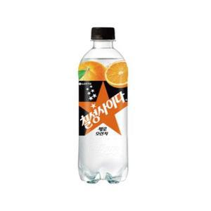 [롯데칠성] 칠성사이다 제로 오렌지 500ml 12개