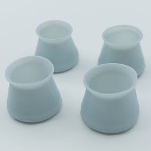 4P 실리콘 의자다리캡 의자발양말 책상 바닥보호 고무커버 신발