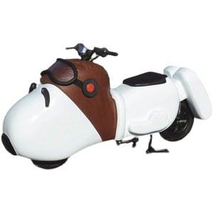 경주 멍스쿠터 스쿠터 전기 바이크 하얀 강아지