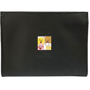 백화점ys뷰티브랜드 시크한 블랙색상 라지 파우치