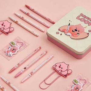 콜라보 모나미 잔망루피 153 볼펜세트 틴케이스 포함